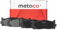 Колодки тормозные передние к-кт Metaco 3000-025