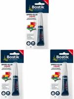 Клей универсальный секундный Bostik SPEED GLUE LIQUID 2 г на блистере