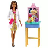 Игровой набор Barbie Профессии, 29 см, DHB63 разноцветный