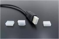 Колпачок на кабель HDMI пластиковый. Защита контактов разъёма HDMI 1шт