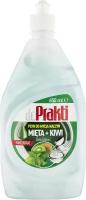 Средство для мытья посуды DR.PRAKTI Clovin Мята и Киви (650 мл), защита рук, против жира, концентрат