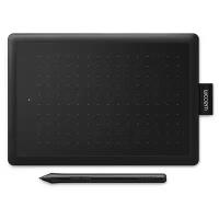 Графический планшет WACOM One Small (CTL-472-N) + курс Старт в CG с Wacom черный/красный