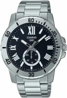 Наручные часы CASIO Collection MTP-VD200D-1B, серебряный