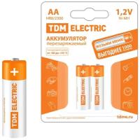 Аккумулятор AA-2300 mAh Ni-MH BP-2 TDM Electric (SQ1702-0070)