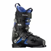 Горнолыжные ботинки Salomon S/Pro 130 Black/Race Blue 20/21