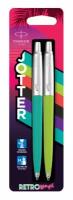 Набор ручек Parker Jotter Originals 80s Retrowave, Caribbean Blue/Apple Green M