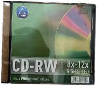 Перезаписываемый диск CD-RW 700Mb (8-12x скорость), комплект 2 шт