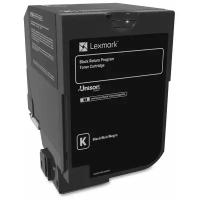 Картридж Lexmark 74C5HKE, 20000 стр, черный