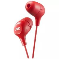 Проводные наушники JVC HA-FX38, red