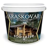 Kraskovar пропитка Eco Lazur, 0.9 л, белый