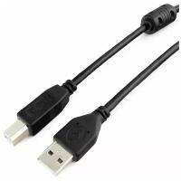 Кабель USB 2.0 AM-BM, 3 м, CABLEXPERT, 1 фильтр, для принтеров, МФУ и периферии, CCF-USB2-AMBM10