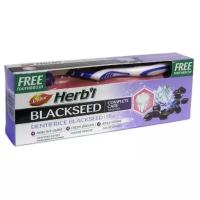 Dabur Toothpaste Dabur Herb'l Black Seed Зубная паста (с экстрактом семян черного тмина) с зубной щеткой 150г