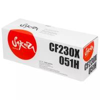 Картридж Sakura CF230X/051H для HP, Canon, черный, 4000 к