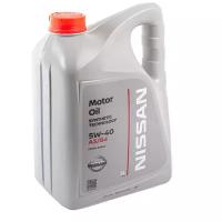 Синтетическое моторное масло Nissan 5W-40 A3/B4, 5 л