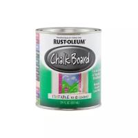 RUST-OLEUM Specialty Chalk Board 284469 Краска с эффектом грифельной доски 0,887л, Прозрачный