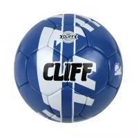 Мяч футбольный CLIFF CF-27, 5 размер, PU, синий