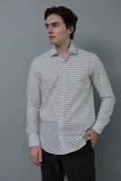 Мужская рубашка Dave Raball 000010-RF, размер 42 176-182, цвет белый