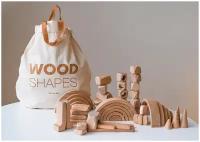 Деревянный конструктор WOOD SHAPES