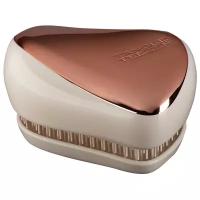 Расческа Tangle Teezer Compact Styler Rose Gold Luxe(розовое золото/белый)