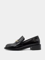 Лоферы женские COMME SE-A Classic Loafers, черный, 39.5