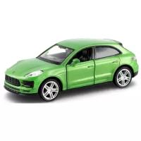 Легковой автомобиль RMZ City Porsche Macan S 2019 (554049) 1:32, 15 см, зелeный