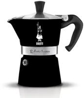 Кофеварка гейзерная Bialetti Moka Express Nera 4953, 6 п