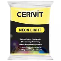 Полимерная глина Cernit Neon light жёлтый (700), 56 г