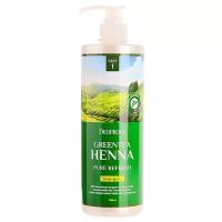 DEOPROCE SHAMPOO - GREENTEA HENNA PURE REFRESH Восстанавливающий шампунь для волос с экстрактом зелёного чая и хной