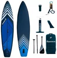 Cап борд надувной двухслойный Gladiator PRO 12.6 W (384x86x15 см) / Sup board, сапборд, доска для сап серфинга