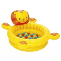 Детский сухой бассейн Bestway Lion Ball Pit 52261