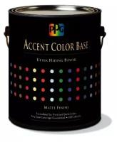 PPG Accent Color Специализированная краска для темных, ярких и насыщенных оттенков (под колеровку, матовый, база BASE, 3,78 л)