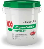 Шпатлевка финишная полимерная Danogips SuperFinish, 17 л