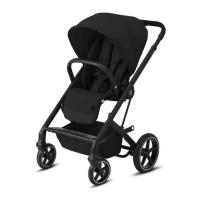 Cybex Balios S LUX (Deep Black на шасси Black (с дождевиком))