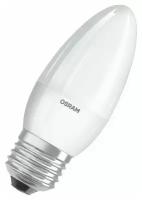 Лампа светодиодная LED Value LVCLB75 10SW/840 10Вт свеча матовая E27 230В 10х1 RU OSRAM 4058075579569