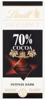 Шоколад горький Lindt Excellence 70 % какао