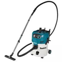 Профессиональный пылесос Makita VC3012M, 1200 Вт, серебристый/синий