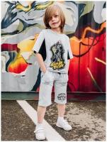 Бриджи для мальчика ИНОВО Спортивные шорты для мальчика Бриджи детские домашние шорты летние