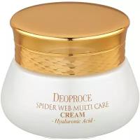 Deoproce Spider Web Multi Care Cream Крем для лица с протеинами паутины