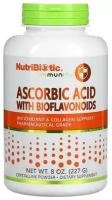 NUTRIBIOTIC, Ascorbic Acid with Bioflavonoids, Аскорбиновая кислота с биофлавоноидами, 227 г (8 унций)