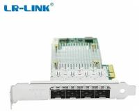 Сетевой адаптер Lr-Link LREC9054PF-4SFP PCIe x4 4*SFP 100FX Fiber NIC