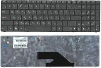 Клавиатура для Asus K75WM черная, прямой шлейф