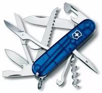 Нож Victorinox Huntsman синий полупрозрачный (1.3713. t2)