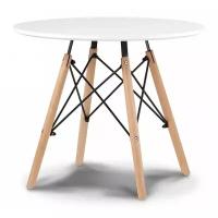 Стол кухонный STOOL GROUP Eames DSW 50, d: 60 см, белый