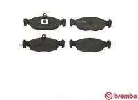 Колодки тормозные OPEL ASTRA F/DAEWOO NEXIA/CHEVROLET LANOS 1.4/1.5 97] передние Brembo P59011