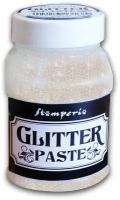 Паста с блестками Glitter Paste банка с крышкой 5,5 х 7,5 см прозрачный с перламутром 100 мл STAMPERIA K3P45I