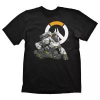 Футболка Overwatch: Winston Logo (черная) (M)