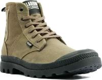 Ботинки Palladium Pampa Hi Army 78583-309 высокие зеленые (42)