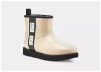 Угги UGG, водонепроницаемые, грязеотталкивающая пропитка, размер RU - 40, US - 10, EU - 41, 27 см, бежевый, черный