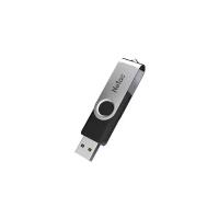 Флеш-накопитель USB 64GB Netac U505 чёрный/серебро