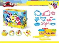 Набор для лепки Play-doh Акулята 4 цвета с аксессуарами